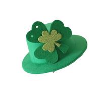 Clip De Cheveux Green Top Hat Sur Le Thème Irlandais Pour STPATRICKS JOUR COSTUME Costume Accessoire Small Caps Festival De Fête Vacances Festival HAUTUP