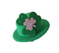 Clip De Cheveux Green Top Hat Sur Le Thème Irlandais Pour STPATRICKS JOUR COSTUME Costume Accessoire Small Caps Festival De Fête Vacances Festival HAUTUP