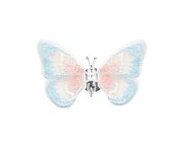 Clip de circulation d'air en forme de papillon en mouvement, 2 adorables ornements de voiture en forme de papillon, conçus for les femmes(Blue,Aromatherapy)