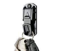 Clip de clé pour ceinture, multifonction, robuste et | Crochet porte-clés pour extérieur, camping, randonnée, trekking, escalade, alpinisme, ski