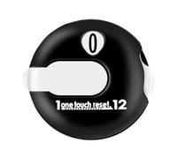 Clip de compteur de points de golf - Compteur de coups de golf | Dispositif de score de golf à réinitialisation à une touche | Clip compact et portable pour un suivi facile des coups