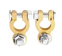 Clip de Connexion de Batterie en cuivre, Clips de connecteur de borne de Batterie,Borne de supérieure 2X - Extrémités de câble de, Protecteur de borne de, Anti-Fuite pour l