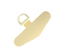 Clip de cordon de téléphone portable | Clip de cordon de téléphone | Clip en métal pour sangle de téléphone, patch anti-perte de téléphone portable pour la plupart des smartphones, Couleur or clair
