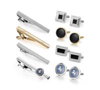 Clip de cravate créatif pour hommes Set Clip de cravate personnalisé en or français