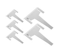 Clip de Drainage 5 Pièces en Aluminium Anti-glace | Drainage Correct, Remplacement Simple, pour Ligne D’évacuation et Bac D’évaporation, Argenté