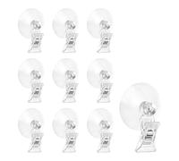 Clip de fixation à ventouse réutilisable essentiel pour la publicité commerciale, composant non vieillissant, étanchéité personnalisable pour vente au détail clips de support de publicité