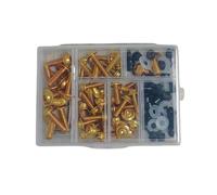 Clip De Fixation À Vis Pour Boulon De Carénage De Pare-brise De Moto, Pour TMAX MT07 MT09 MT-09 SP MT125 MT25 YZF R1 R15 R25 R3 R6 R125 Accessoire(Gold)