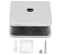 Clip de fixation carré pour verre de 45 x 48 mm, support de serrage pour porte de salle de bain, pour verre de 8 à 12 mm