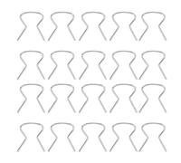 Clip De Fixation De Poignée De Porte Et De Fenêtre, Dispositif De Retenue De Manivelle, 20 Pièces Clips De Retenue De Poignée De Fenêtre 4138439 Poignées De Manivelle De Fenêtre De Porte Clips Métalli