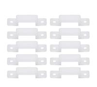 Clip de fixation en plastique pour le montage de bandes LED 220v 17mm (pack 10)