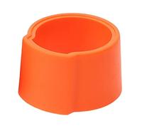 Clip de fixation en silicone pour saxophone professionnel concert Orange 3 x 2 cm