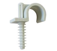 Clip de fixation gaine ICTA ou tube IRL diamètre 20mm, ING Fixation, Lot de 25