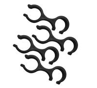 Clip de fixation pour bâtons de randonnée - 4 clips sécurisés pour bâtons de randonnée | Support de serrage parfait pour la gestion du matériel, les voyages et l'installation d'équipements de plein