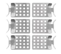 Clip de Fixation pour Câble de Gouttière 6,10 CM, 6 Pièces | Toitures Commerciales en Hiver, Fixation Stable, Montage Rapide, Compatibilité, Répartition Homogène