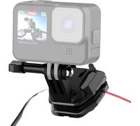 Clip de fixation pour caméra d'action pour pare-brise de moto Go Pro Hero12 noir/DJI Osmo Action 4/Insta360 X5 X4/Ace Pro,pince de caméra d'action