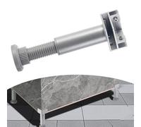 Clip de fixation pour carrelage avec hauteur réglable et base en alliage d'aluminium résistant conçu pour la stabilité et une fixation ferme du carrelage (10-12 mm)