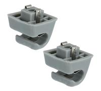 Clip de Fixation pour Pare-Soleil Mercedes-Benz W123 W124, Lot de 2, Crochet de Fixation pour Pare-Soleil de Voiture, Clip de Support de Pare-Soleil 126-810-00-12-8412