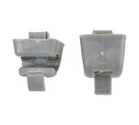 Clip de Fixation pour Pare-Soleil Mercedes-Benz W123 W124, Lot de 2, Gris, référence 126-810-00-12-8412.