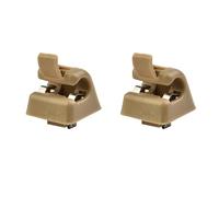 Clip de Fixation pour Pare-Soleil Mercedes-Benz W123 W124 W126 W140 W201, Lot de 2, Support de Fixation avec Crochet, référence 12681000127101