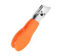 Clip de fixation sur le pied avec une large joue - Large falaise à ongles avec tête incurvée | Grand coupe-ongles d'ouverture | pour les ongles en pin large pour les personnes âgées | pour