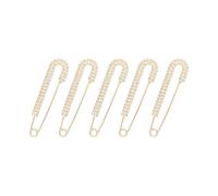 Clip De Fixation Taille Réglable 5 Pièces Épingle Serrage Sécurisée Pour Pulls Manteaux Broche Métallique Pour Écharpe Corsage