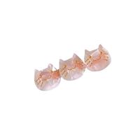 Clip de frange à motif de chat mignon, clip monobloc polyvalent, clip latéral, accessoire for cheveux(Light Pink)