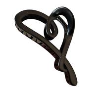 Clip de griffe coeur - Clip de griffe de cheveux élégant, accessoire de cheveux mignon en forme de coeur | Élégant clip à cheveux en forme d'amour Pinces à cheveux mates antisciv