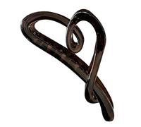 Clip de griffe coeur - Clip de griffe de cheveux élégant, accessoire de cheveux mignon en forme de coeur | Élégant clip à cheveux en forme d'amour Pinces à cheveux mates antisciv
