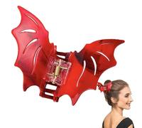 Clip De Griffe De Chauve-souris,Accessoire De Griffe De Cheveux Gothique Excavée - Accessoires D'Halloween Antidérapant Vive Cadeau Gothique Pour La Fête D'Halloween