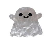 Clip De Griffe D'Halloween - Épingle À Chat Citrouille Fantôme | Pinces à Cheveux D'Halloween, Épingle à Chat Citrouille, Accessoires Pour Cheveux À Épingle En Acrylique Spectrale, Pinces à Cape