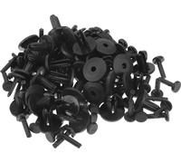 Clip De Jupe D'Aile Avant De Voiture Pour Gm Pour Chrysler Durable No.14019205 | Rivets De Retenue En Plastique De Type Poussoir Pour Pare-Chocs Noir 50 Pièces