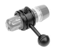 Clip de lampe de plongée | Alliage d'aluminium léger | Clip de tête sphérique de lampe de plongée | Convient pour les caméras de photographie, les caméras d'action, les hommes, les femmes, les