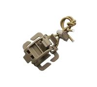 Clip De Lampe De Poche Tactique Multifonction Molle,1 Pièce,Accessoires De Randonnée,Boucle Suspendue,Pince De Pelle,Support De Pince De Hache Pour Sac À Dos.Khaki.