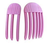 Clip de levage de de cheveux - Outil de volume 3/6 dents, ensemble d'épingles à cheveux ABS + PC, conception à couronne haute avec poignée sans marque | Accessoire bouffant léger pour un coiffa