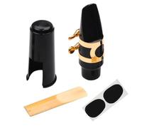 Clip de Ligature de Saxophone en métal avec capuchon pour embout accessoire de Saxophone