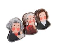Clip De Livre De Musique - Clip De Signet Acrylique Portable | Porte-ouvre-livre | Accessoire De Piano | Music Bookmark Note Paper | Cartoon Design Piano Accessoire Pour Violon, Album, Grands Catalogu