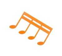 Clip de livre de musique en métal, clip de support de feuille imprimé 3D, accessoire de support de musique fixe de page solide, outil d'organisation de feuille antidérapant, support de lecture de