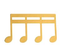 Clip de livre de musique en métal |Support de page portable pour partitions de piano, guitare, violon |Clip de support à prise sécurisée avec une tenue solide pour les musiciens (Or)