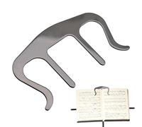Clip de livre de musique,Supports de partitions en métal pour partitions | Clips de marqueur de page portables, supports de pour piano, clavier, supports et livres