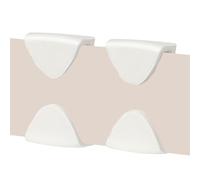Clip De Lunettes | 2 Clips De Lunettes Anti-décomposition De Pack | Grip À Libération Rapide De 4,8x3x1.2 Cm Avec Rails Latéraux Et Boucles De Ceinture | Accessoires De Ski Multifonctionnels Pour Les