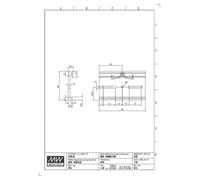 Clip de maintien pour rail din MW Mean Well DRP-02
