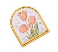 Clip de marqueur de livre en métal pour lire un, Tulipflower | et papier de document de journal