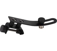 Clip de microphone à tambour Acier inoxydable Amortisseur réglable Fusible Pince Porte-bordures