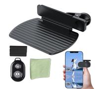 Clip de miroir de réflexion pour téléphone - Accessoire miroir pour téléphone de voyage, support pour photographie horizontale et verticale pour logueurs et influenceurs des réseaux sociaux