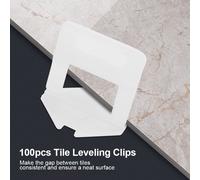 Clip de mise à niveau pour carrelage, Entretoise pour carrelage, Entretoise de mise à niveau pour carrelage, Outil de mise à niveau pour carrelage, Outil de pose de carrelage