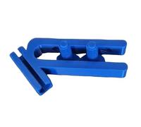 Clip de montage pour tuyau d'eau - Support de tuyau en plastique robuste pour la filtration des liquides - Pince réglable pour seau de lavage de voiture et brasserie domestique - Conduite sûre pour le