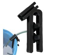 Clip de montage pour tuyau d'eau - Support de tuyau en plastique robuste pour la filtration des liquides - Pince réglable pour seau de lavage de voiture et brasserie domestique - Conduite sûre pour le