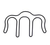 Clip de Page Musicale M Type en Fer, 2 Pièces, Accessoires pour Instruments, Léger et Durable - Fixation Stable, Compact pour Partitions, Idéal pour Musiciens (Noire)