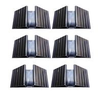 Clip De Parc Pour Chien 6 Pièces - Rampe De Barrière De Sécurité, Accessoire Pour Animaux De Compagnie | Rampe De Parc Pour, Idéale Pour Petit Chien, Chat, Jardin, Cuisine, Salle De Bain, Mais