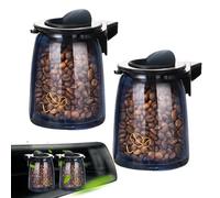 Clip De Parfum Automatique - Désodorisant Pour Grille D'aération, Matériau En Grains De Café, Système D'arôme Solide Offrant Une Dispersion Prolongée Du Parfum | Accessoire Automobile Élégant Améliora